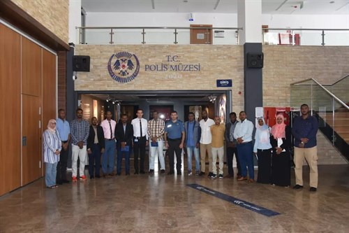 Sudan Delegation at the Police Museum